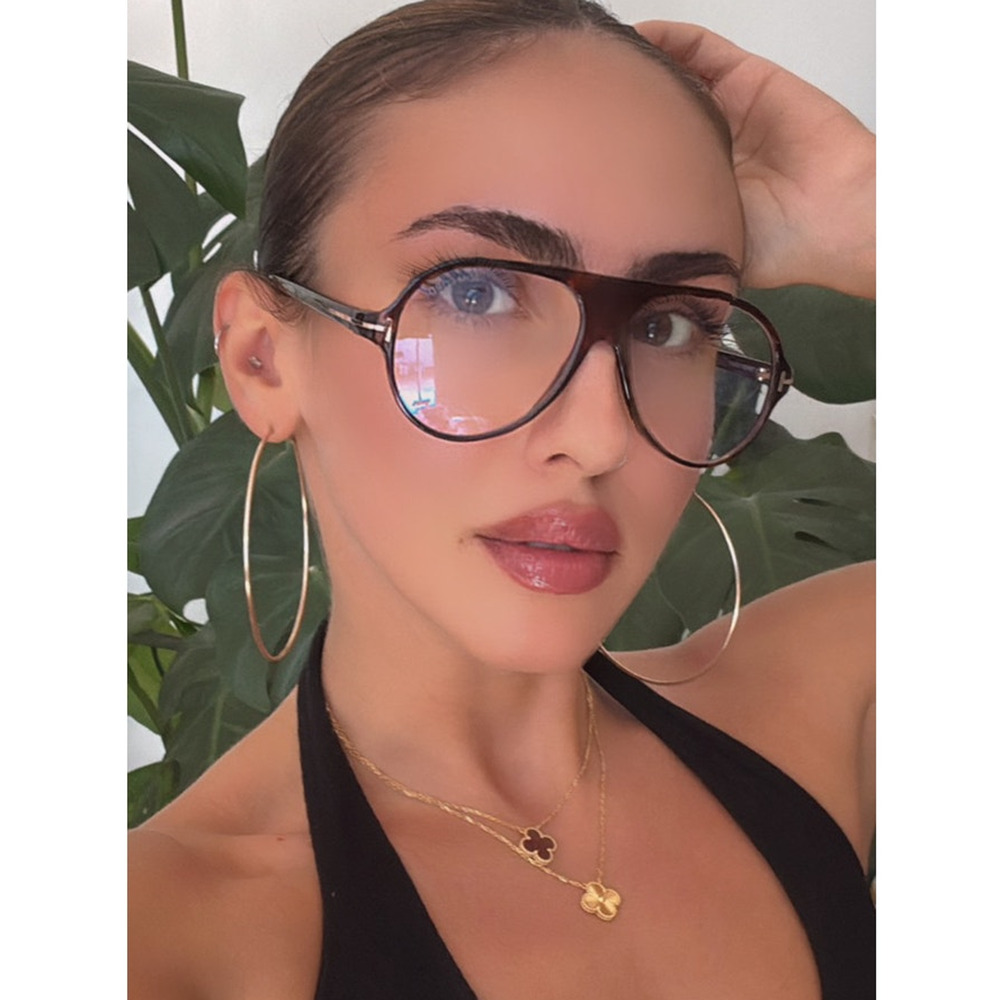 NEW Tom Ford FT5012-B Bluelight Frames in Brown